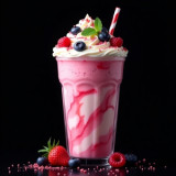 Wild Berry Vanilla Milkshake